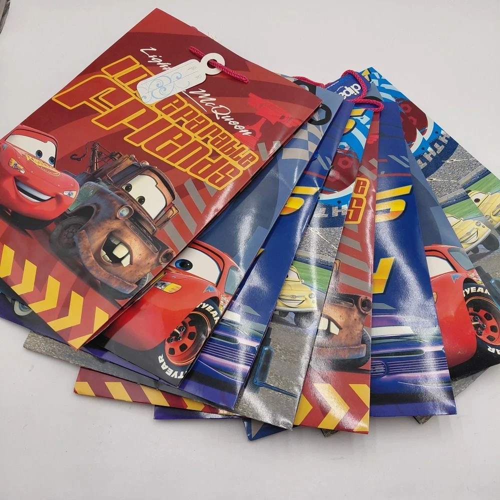 Disney PIXAR Cars 9 Present Giftbags NEW 14
